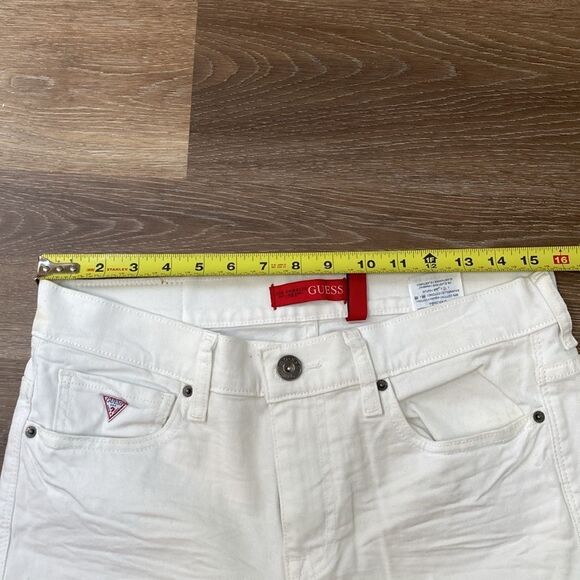 Guess Men's White Skinny Jeans Size 32X32 - Picture 8 of 10
